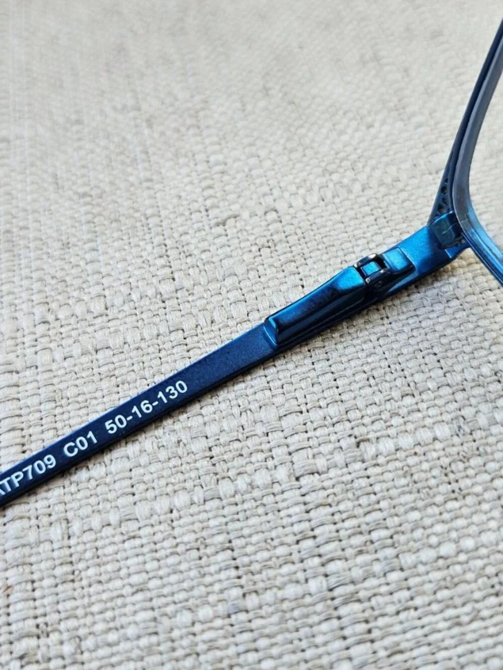 Ann Taylor Petite Eyewear Women Glasses Frame Black/Blue Tone ATP709 Eyeglasses